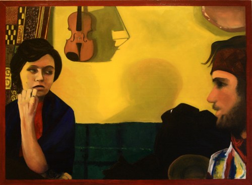 Oil on Canvas 124 x 75 cm