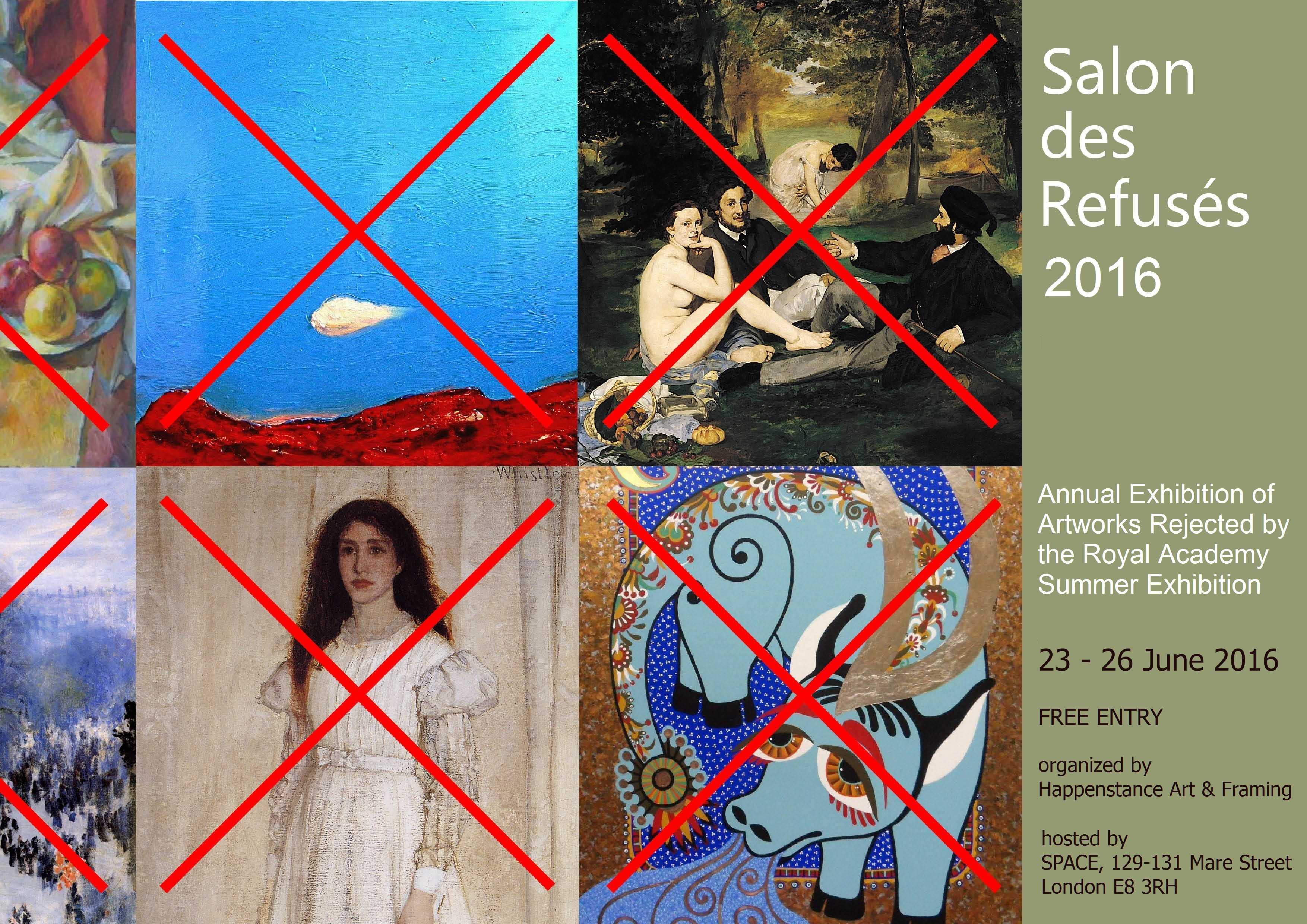 Salon des Refuses 2016 - Exhibition Invitation E